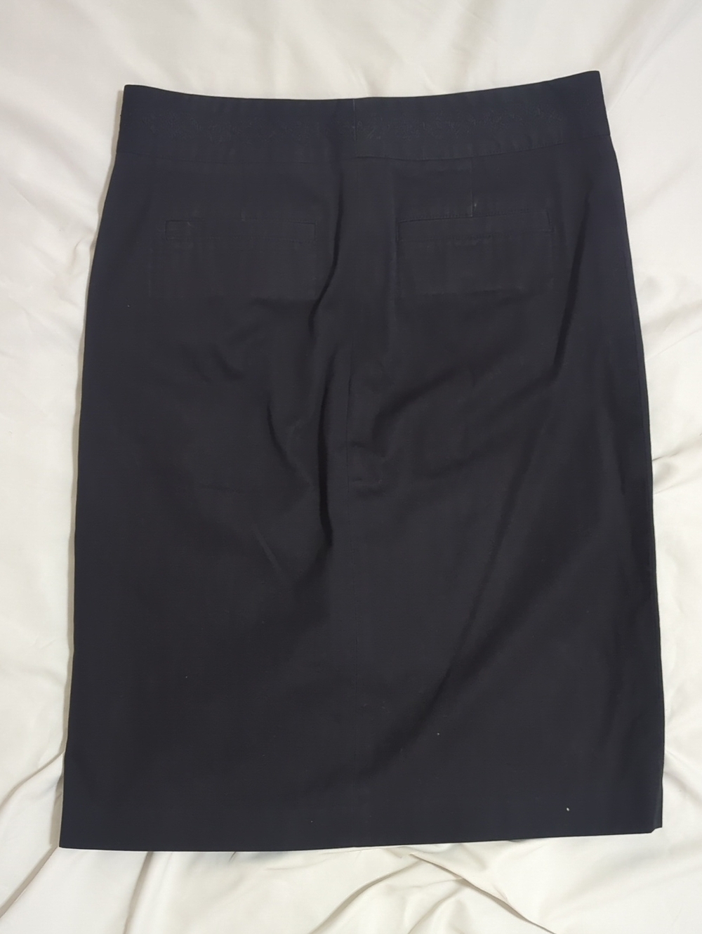 Armani Exchange Midi Length Skirt, Color Black Size 2 - Picture 2 of 12